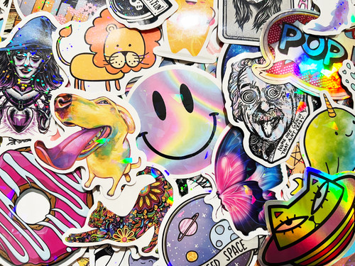 100 random holographic - 100, &