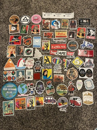 Big stickers lot random - lot, of