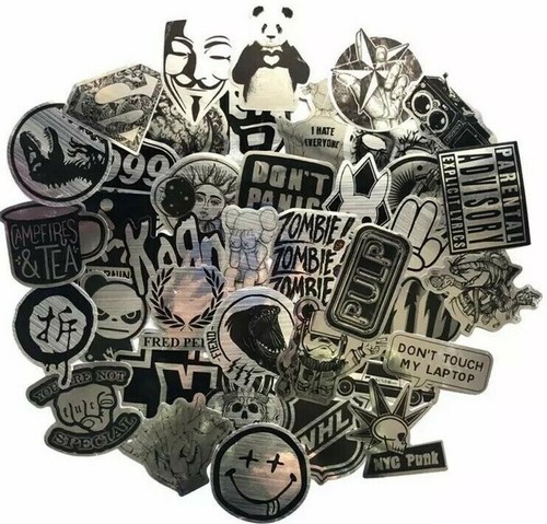 50pcs random metallic - random, stickers
