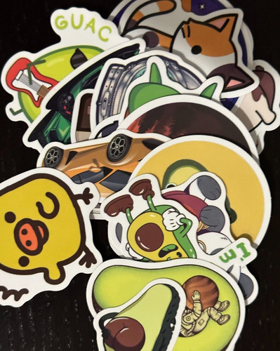 Lot random vinyl - 5, decals